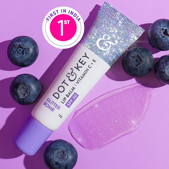 Glitter Lip Balm SPF 30 with Vitamin C + E
Glitter Lip Balm SPF 30 with Vitamin C + E