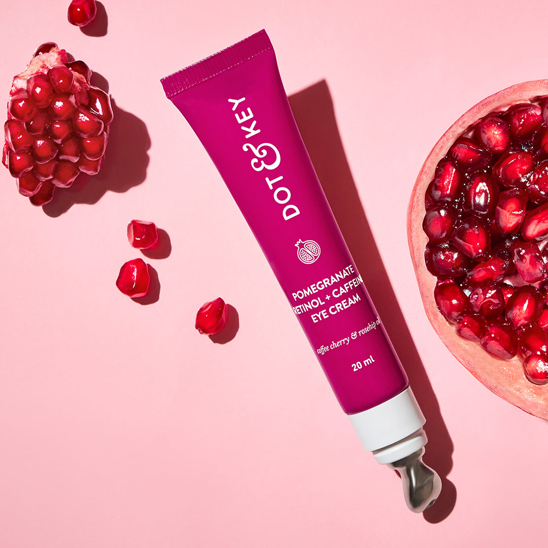 Pomegranate + Retinol Eye Cream for Dark Circles 
Pomegranate + Retinol Eye Cream for Dark Circles