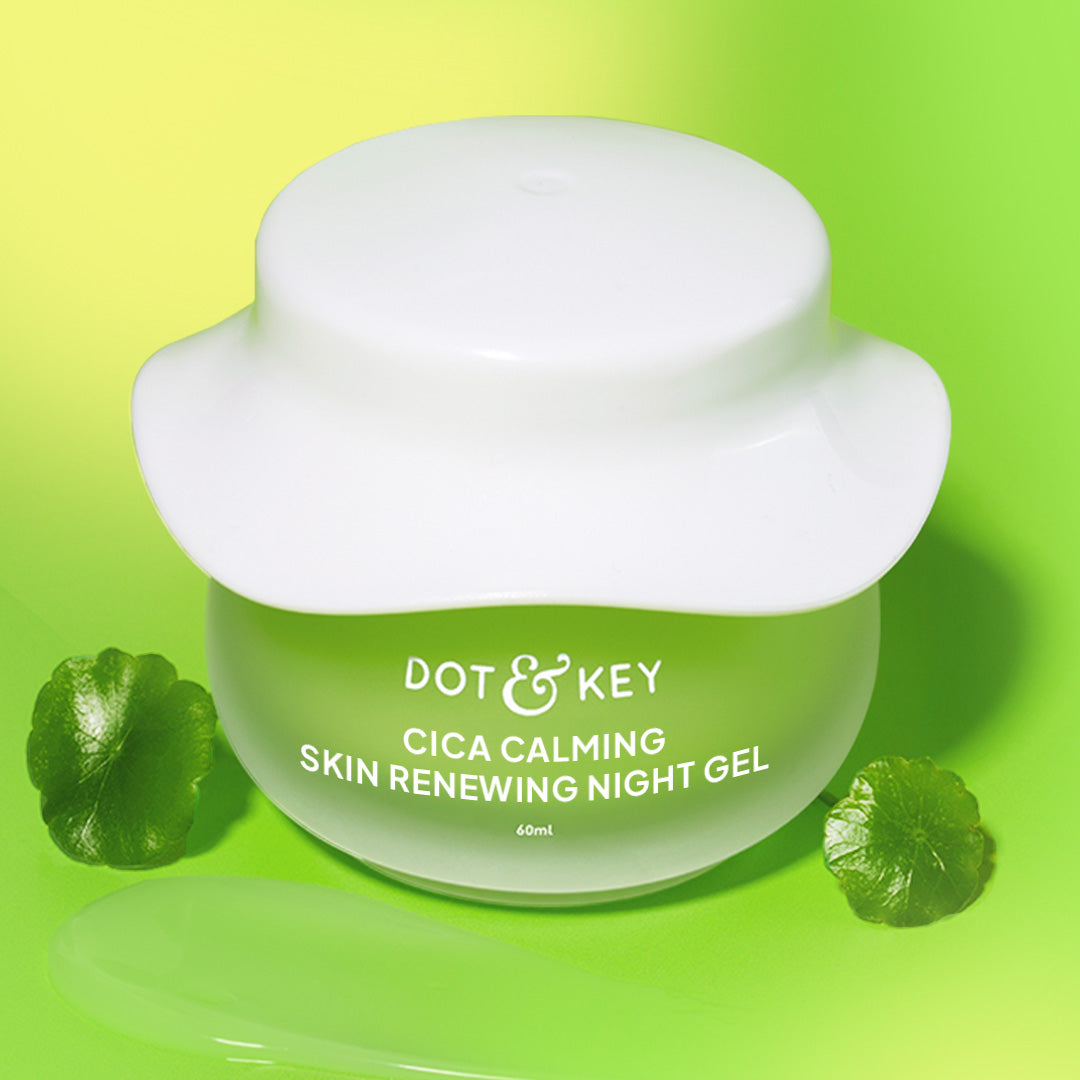 Cica Calming Night Gel (Niacinamide + Green Tea)
Cica Calming Night Gel (Niacinamide + Green Tea)