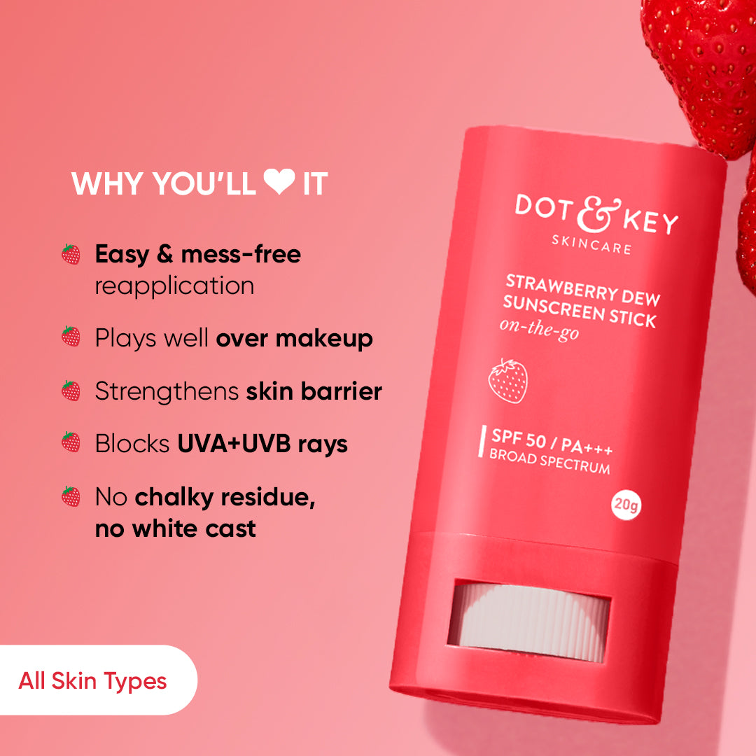 Strawberry Dew Sunscreen Stick SPF 50