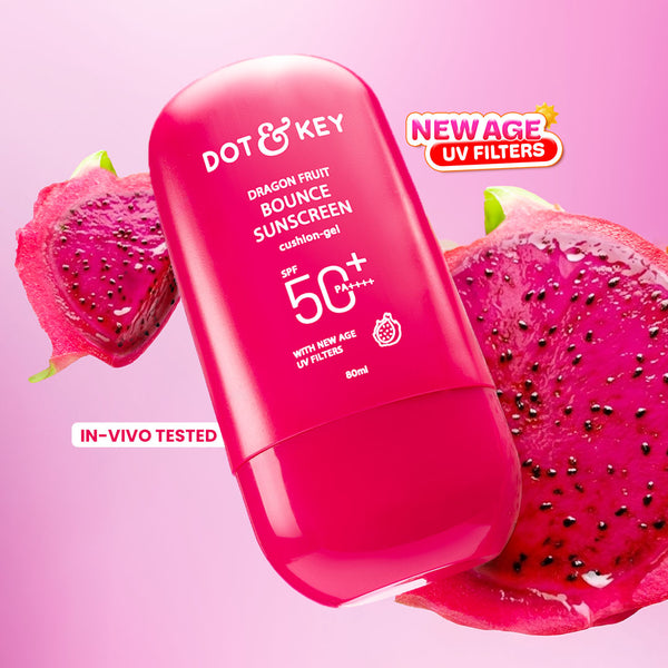 Dragon Fruit Bounce Gel Sunscreen SPF 50+ PA++++, With New-Age UV Filters