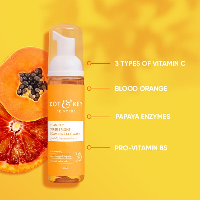 Vitamin C Foaming Face Wash
Vitamin C Foaming Face Wash