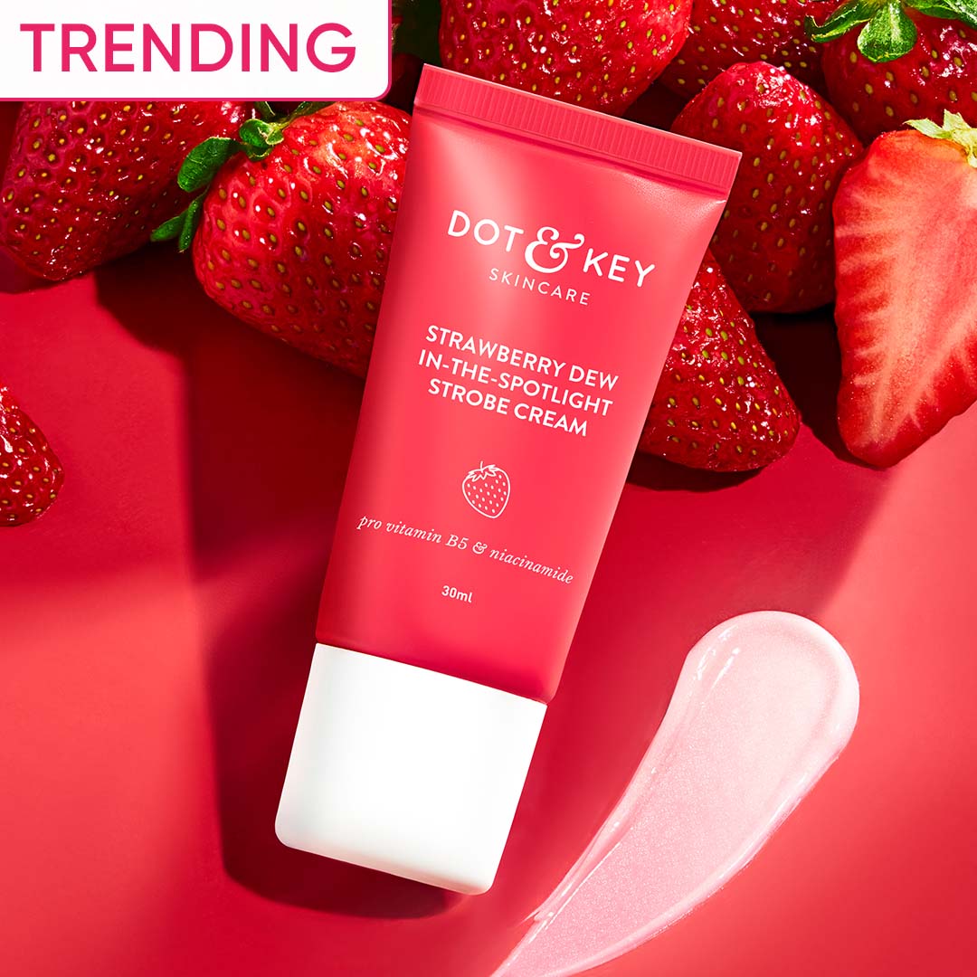 Strobe Cream with Strawberry for Dewy Skin by Dot & Key
Strobe Cream with Strawberry for Dewy Skin by Dot & Key