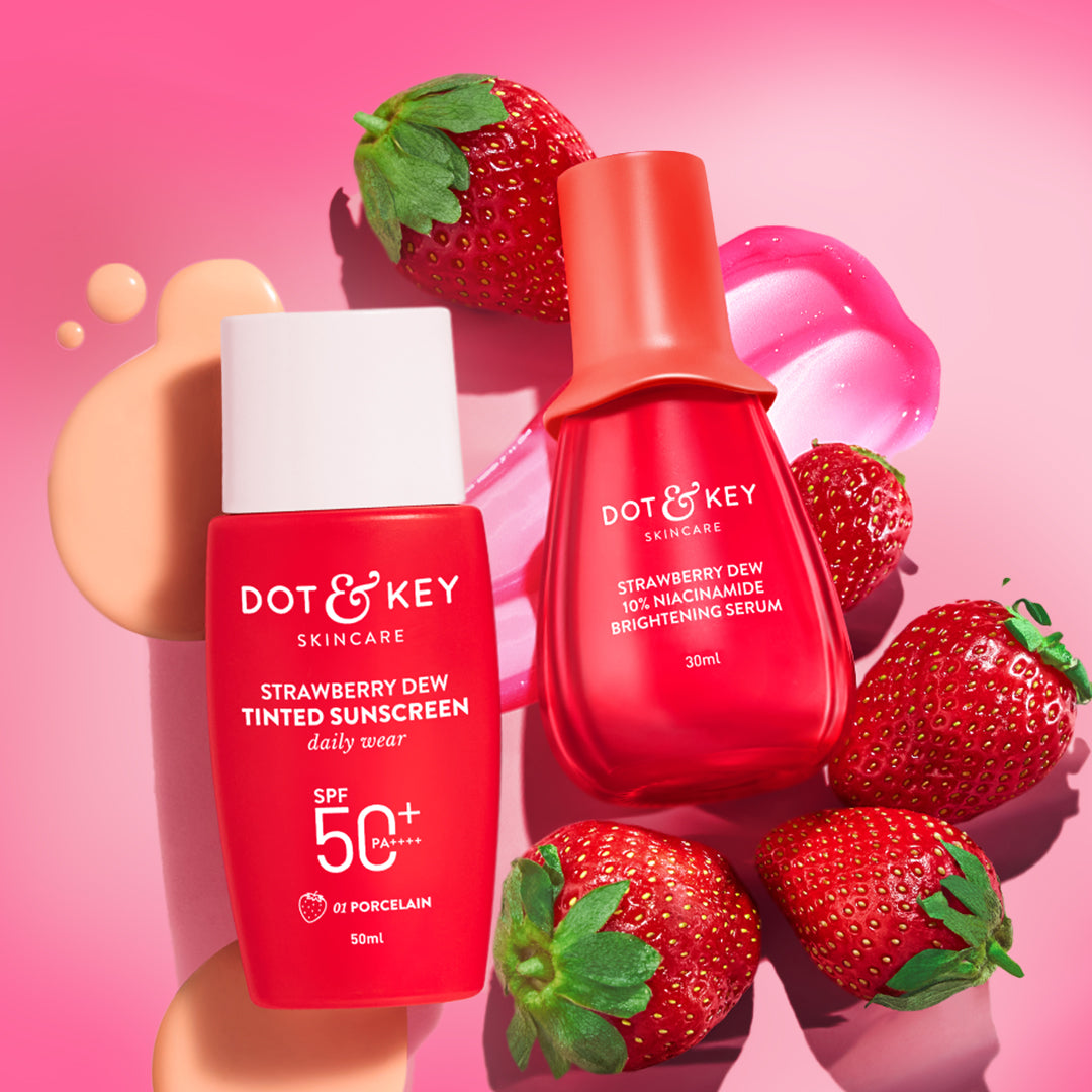 Strawberry + Niacinamide Bright Skin Duo
Strawberry + Niacinamide Bright Skin Duo