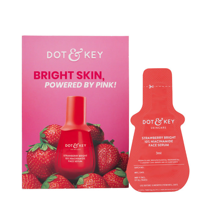 Strawberry + Niacinamide Serum - 3 ml
Strawberry + Niacinamide Serum - 3 ml