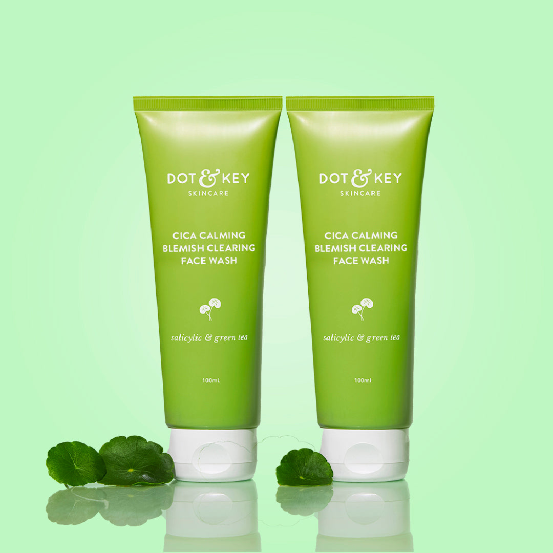 Cica + Salicylic Gel Face Wash 100g - Pack of 2
Cica + Salicylic Gel Face Wash 100g - Pack of 2