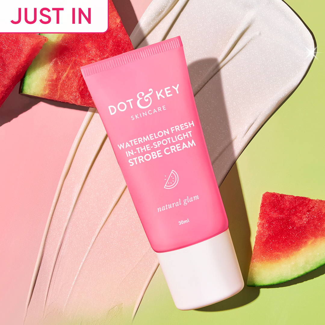 Strobe Cream with Watermelon for Dewy Skin by Dot & Key
Strobe Cream with Watermelon for Dewy Skin by Dot & Key