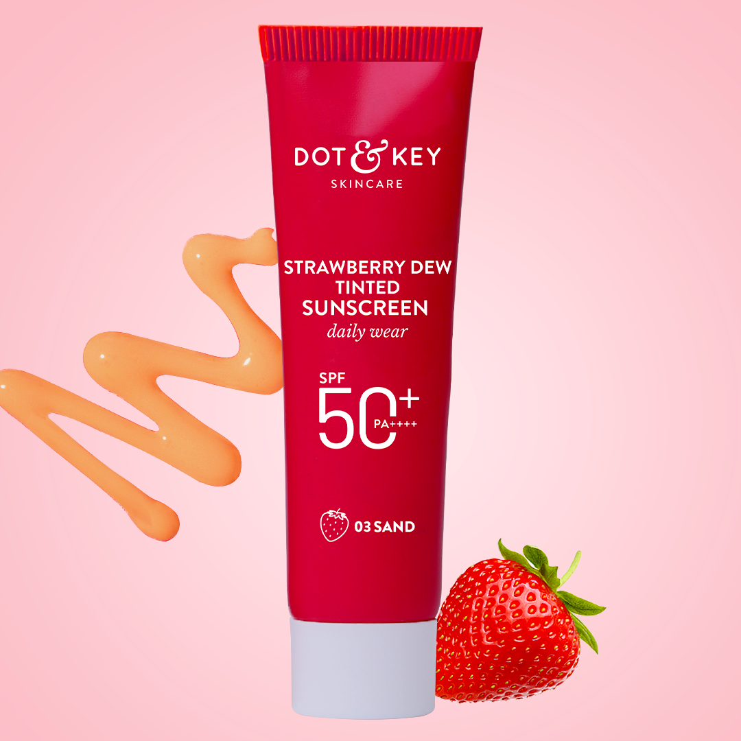STRAWBERRY DEW TINTED SUNSCREEN SPF 50+ PA++++ MINI, Sand
STRAWBERRY DEW TINTED SUNSCREEN SPF 50+ PA++++ MINI, Sand