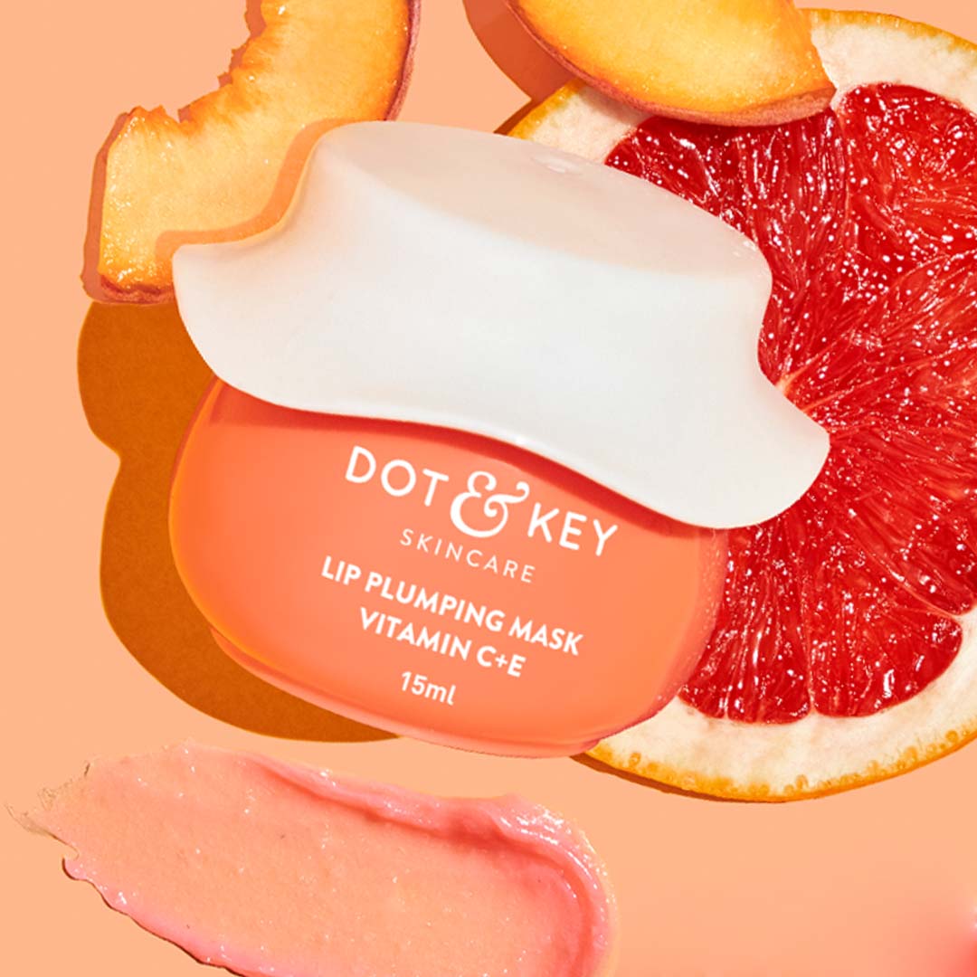 Lip Plumping Mask with Vitamin C + E
Lip Plumping Mask with Vitamin C + E
