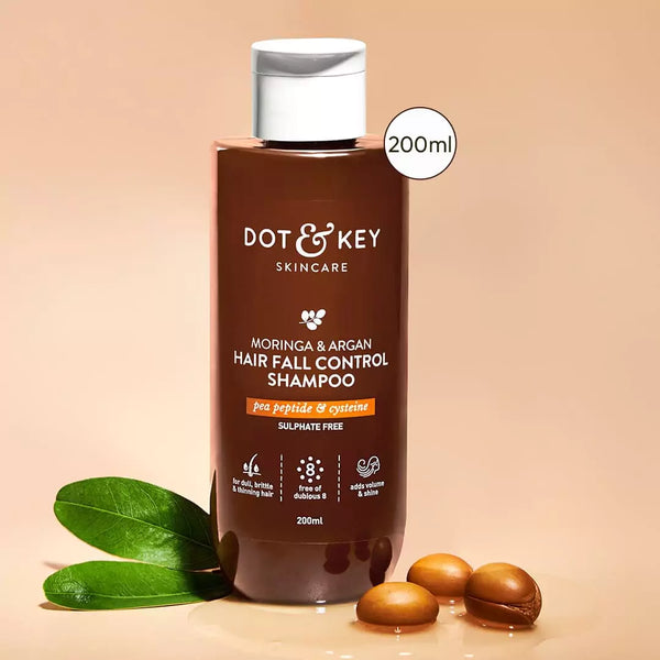 Moringa & Argan Oil Hair Fall Control Shampoo