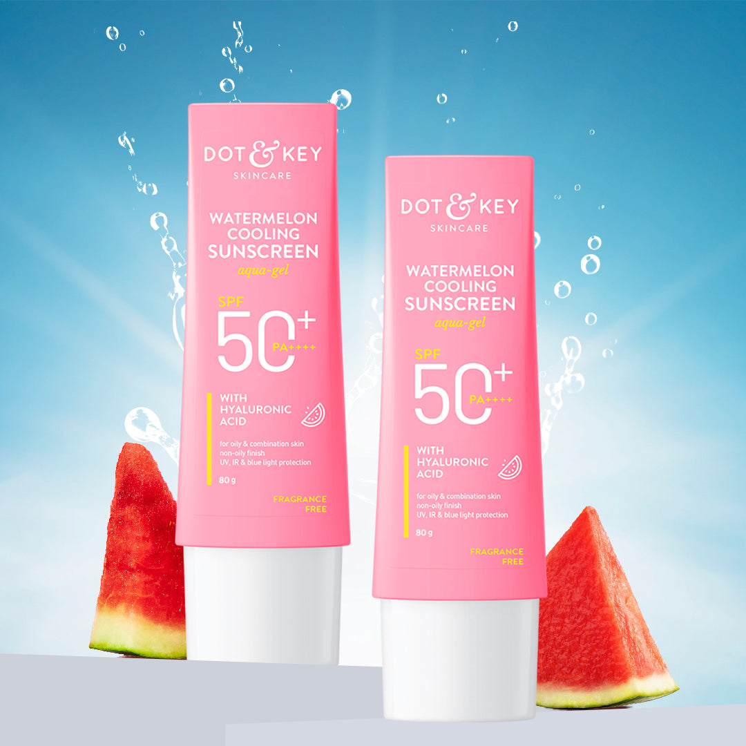 SPF 50+ Watermelon Sunscreen-Pack of 2
SPF 50+ Watermelon Sunscreen-Pack of 2
