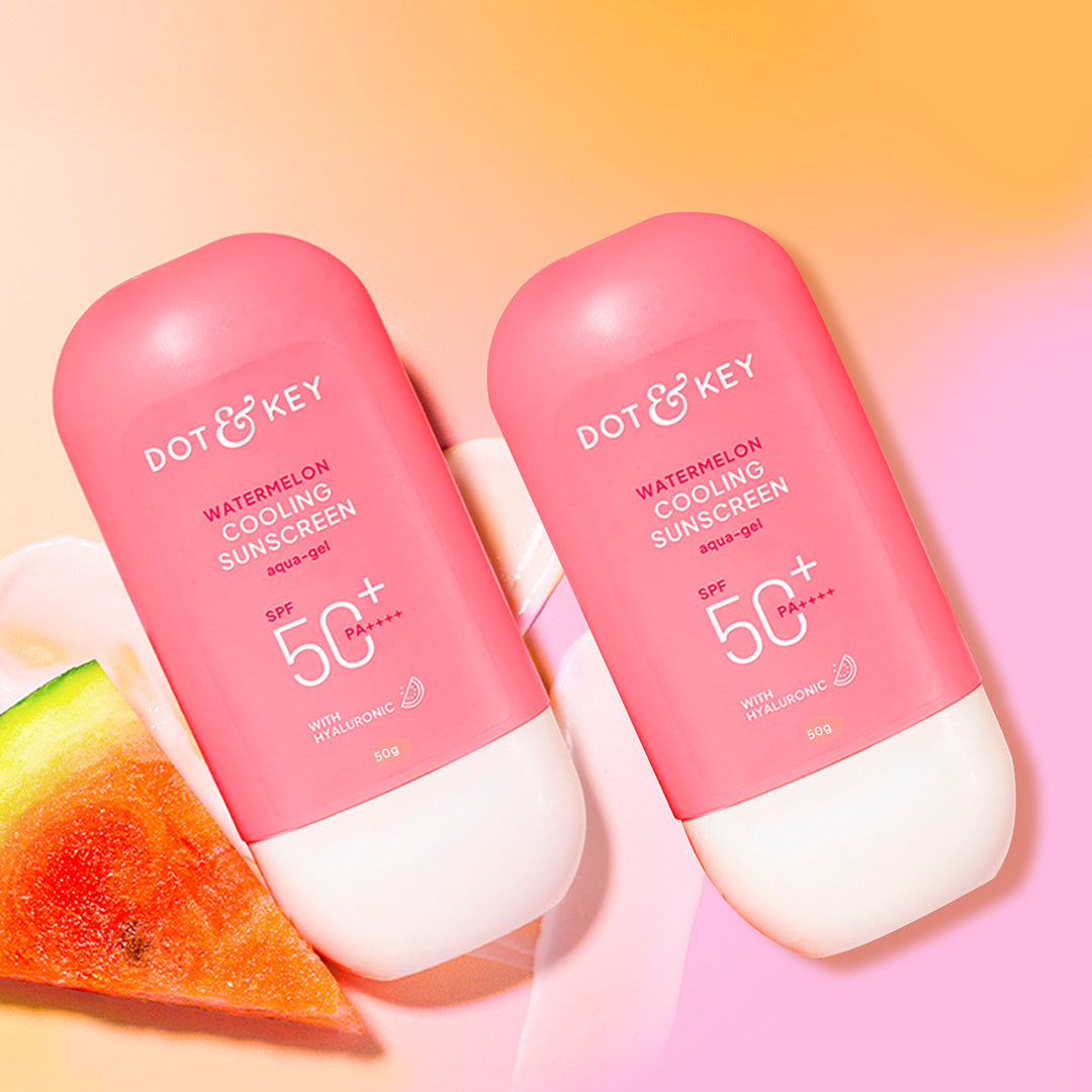 SPF 50+ Watermelon Sunscreen 50g-Pack of 2
SPF 50+ Watermelon Sunscreen 50g-Pack of 2