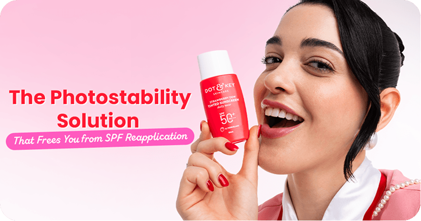The Photostability Solution That Frees You from SPF Reapplication