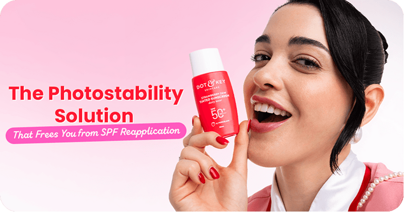 The Photostability Solution That Frees You from SPF Reapplication