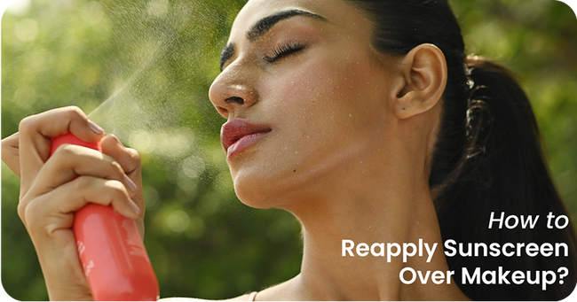 How to Reapply Sunscreen Over Makeup Without Ruining It
