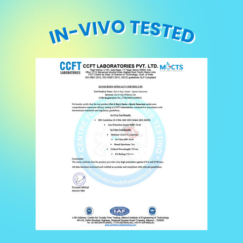 Swim + Sports Sunscreen, In-Vivo Tested SPF 50+ PA++++