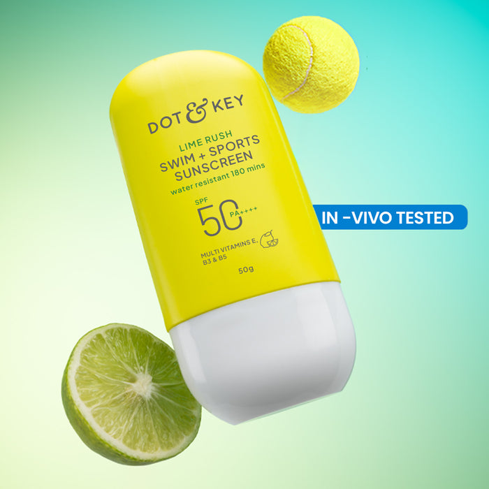 Swim + Sports Sunscreen, In-Vivo Tested SPF 50+ PA++++