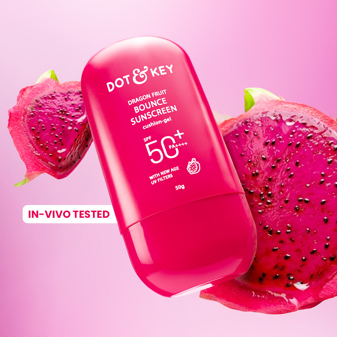 

Dot & Key Dragon Fruit Bounce Sunscreen In-Vivo Tested SPF 50+ PA++++