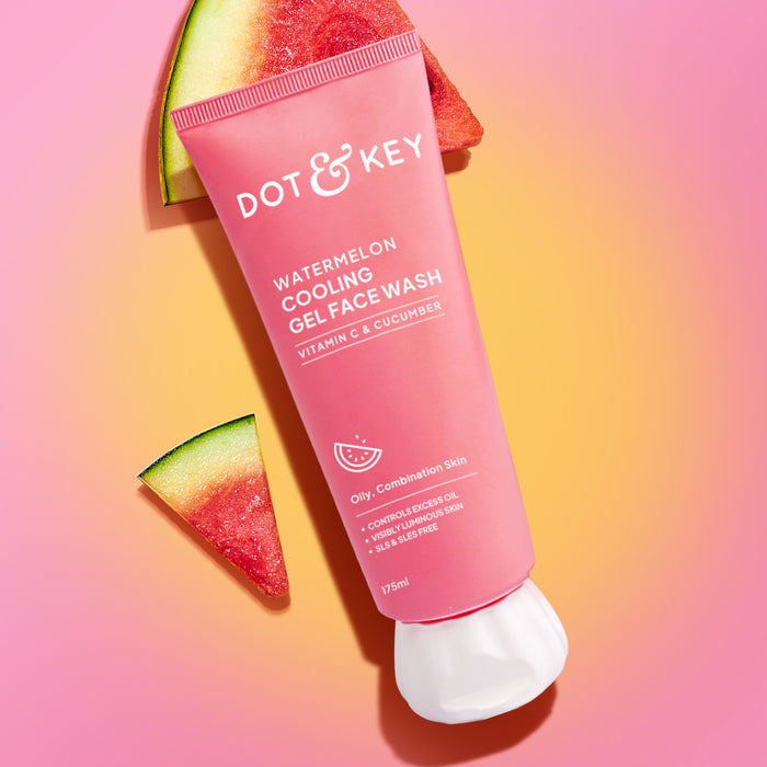 Dot & Key Watermelon Super Glow Gel Face Wash with Vitamin C & Cucumber