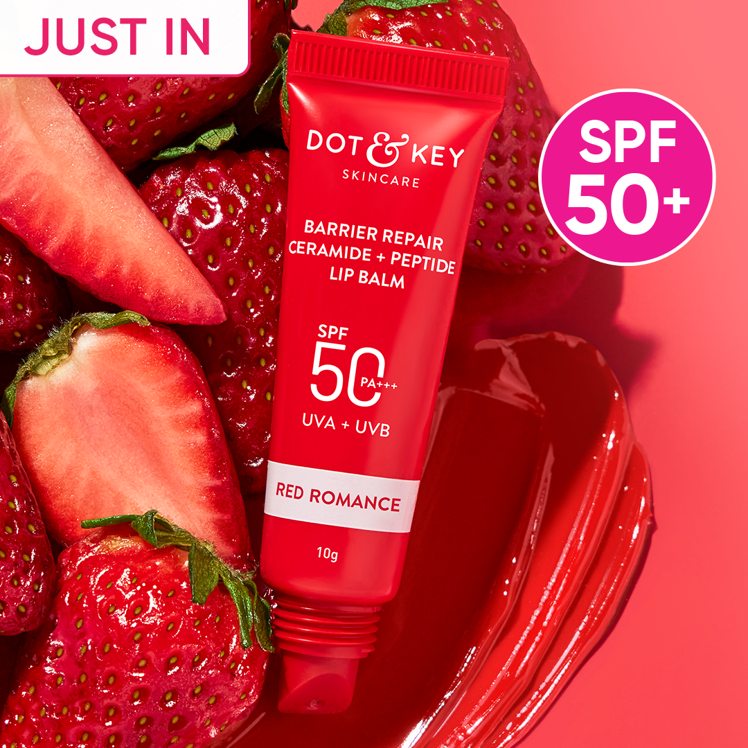 

Lip Balm with SPF50 | 100% Vegan, Red romance