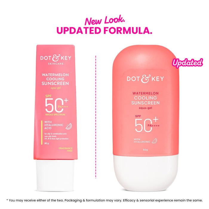 Watermelon Cooling Sunscreen, IN-VIVO Tested SPF 50+ PA++++