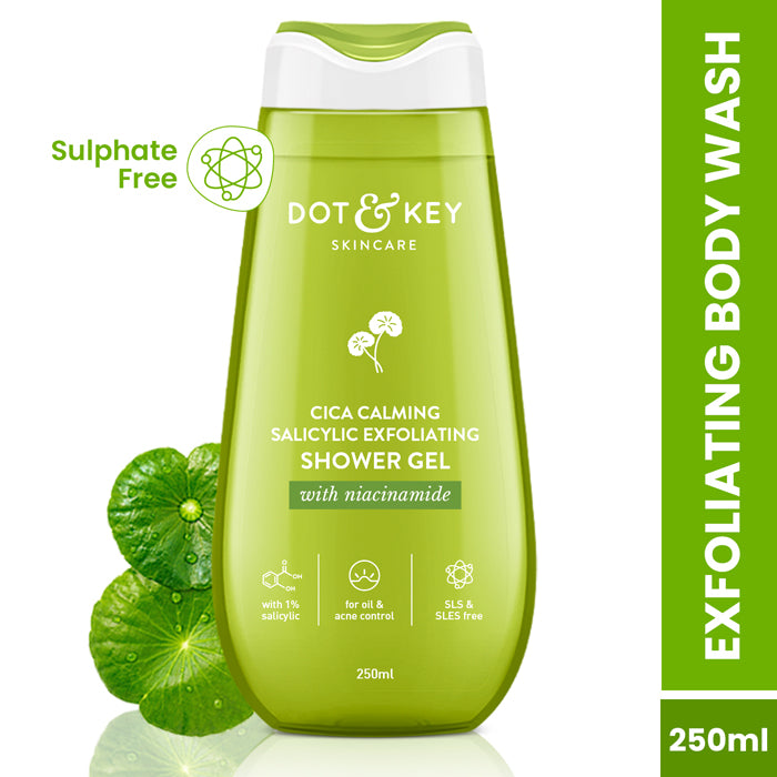 Cica + 1% Salicylic Acid Exfoliating Shower Gel