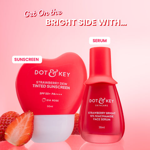 Strawberry + Niacinamide Bright Skin Duo
