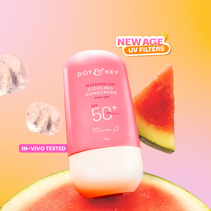 Watermelon Cooling Sunscreen, IN-VIVO Tested SPF 50+ PA++++