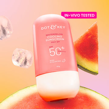 Watermelon Cooling Sunscreen, IN-VIVO Tested SPF 50+ PA++++