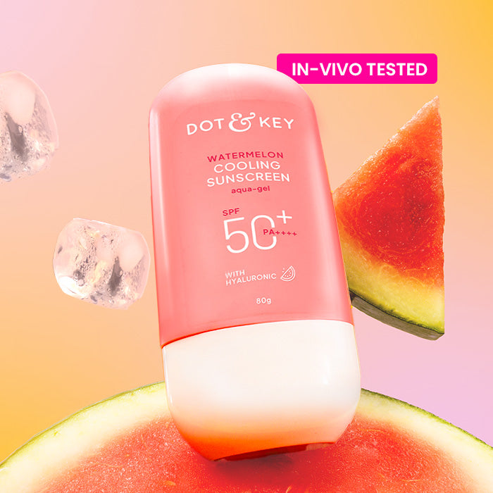 Watermelon Cooling Sunscreen, IN-VIVO Tested SPF 50+ PA++++