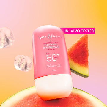 Watermelon Cooling Sunscreen, IN-VIVO Tested SPF 50+ PA++++