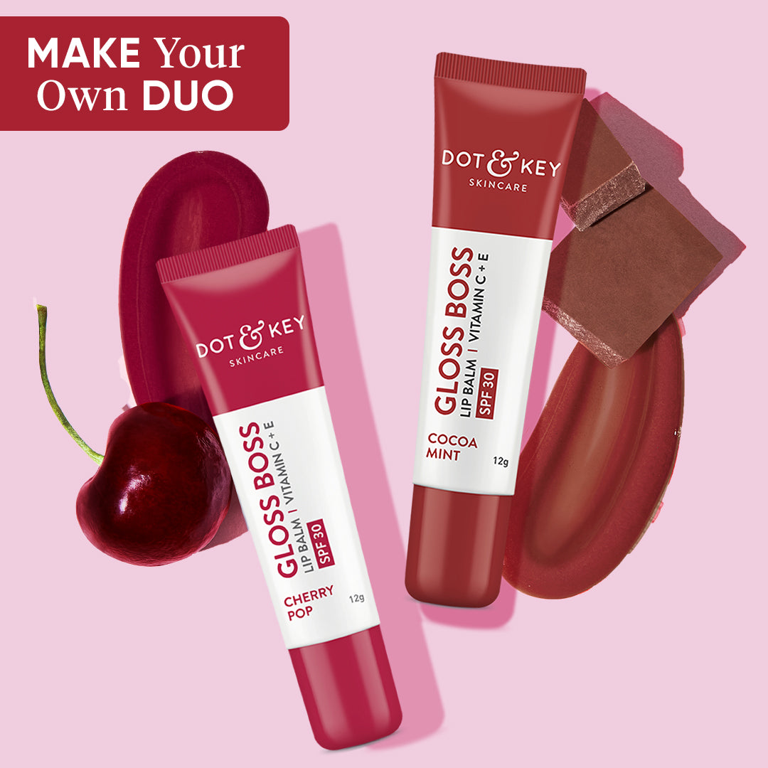 

Lip Balm Duo with SPF30 | Make Your Own | 100% Vegan