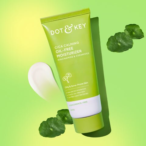 Cica + Niacinamide Oil-Free Gel Moisturizer For Face