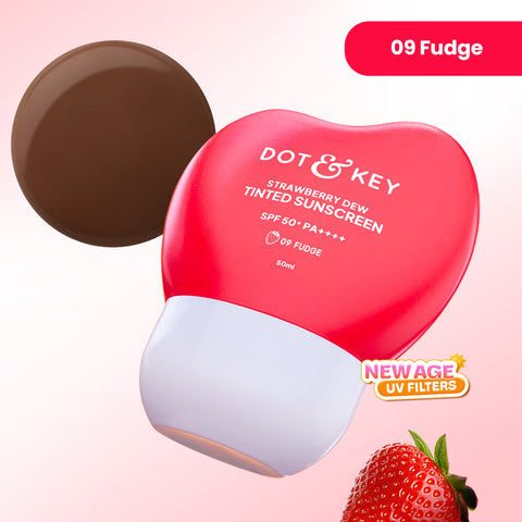 Strawberry Dew Tinted Sunscreen SPF 50+ PA++++ With New-Age UV Filters