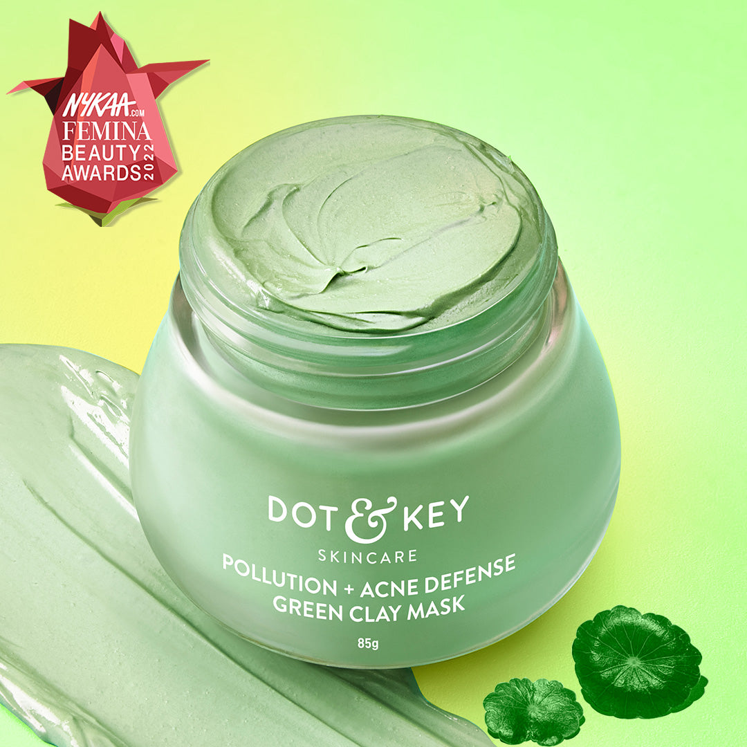 Cica & Salicylic French Green Clay Face Mask India