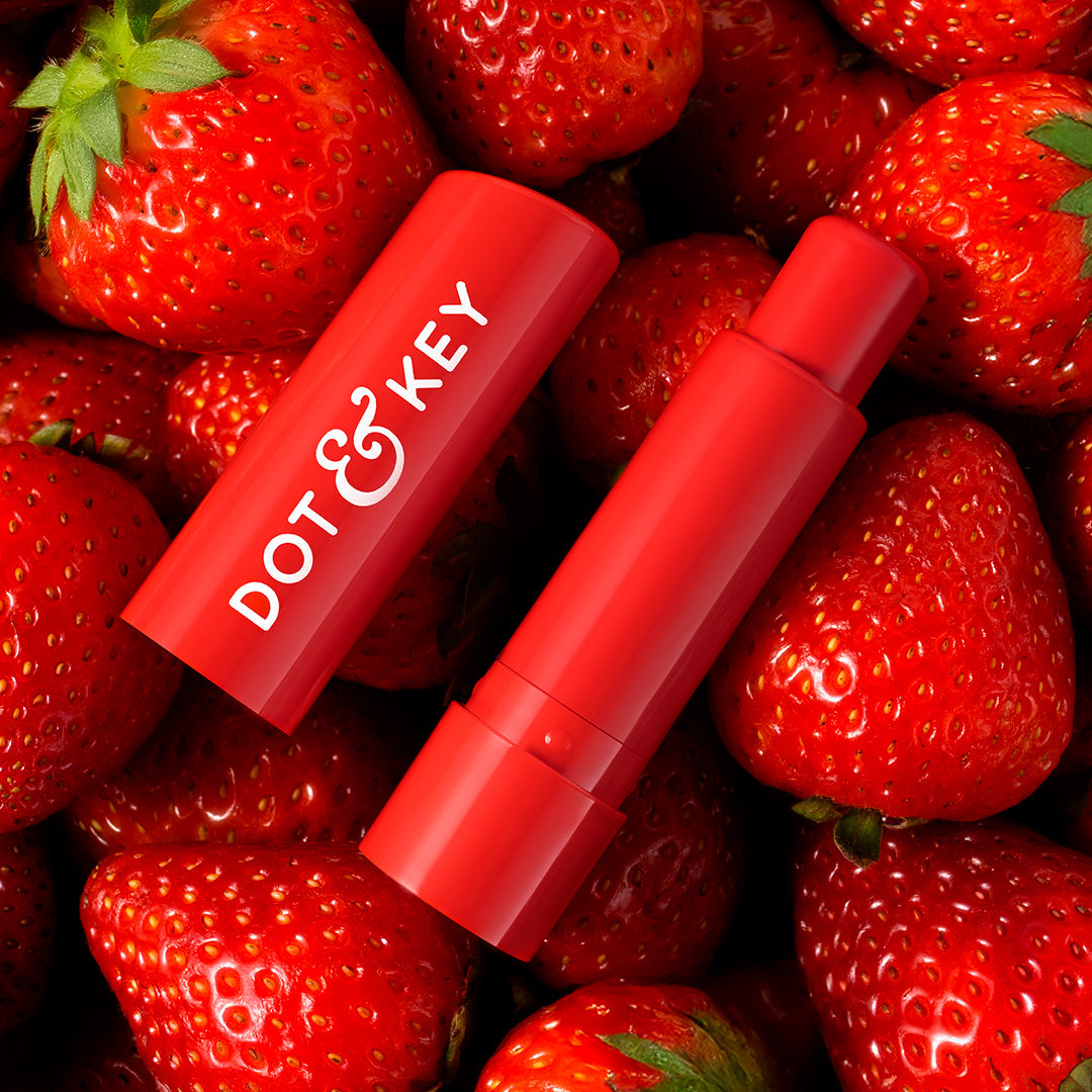 

SPF 50+ Barrier Repair Hydrating Lip Balm, Strawberry red - high tinted