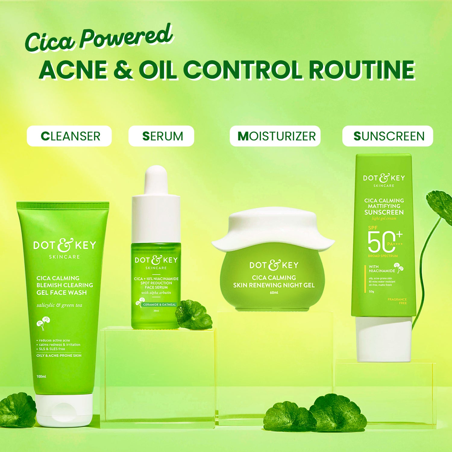 Super Cica & Salicylic Anti Acne Routine