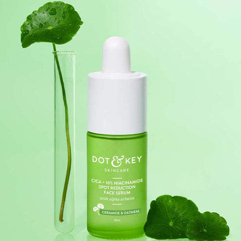 Dot & Key Lightweight Serum: Fades Scars, Reduces Oil & Acne with Cica, Niacinamide for Brightening