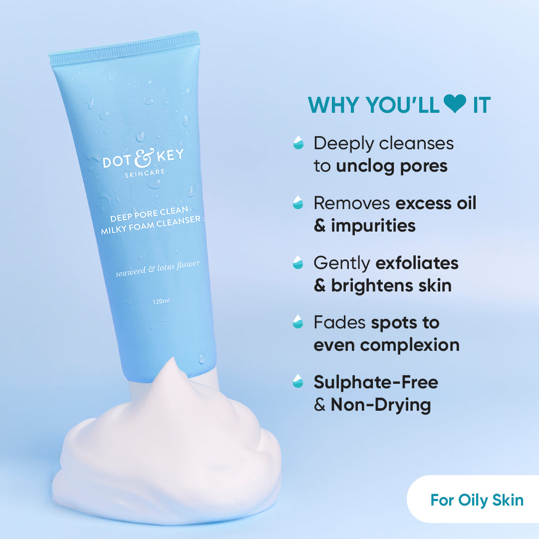 Deep Pore Clean Foaming Face Wash
