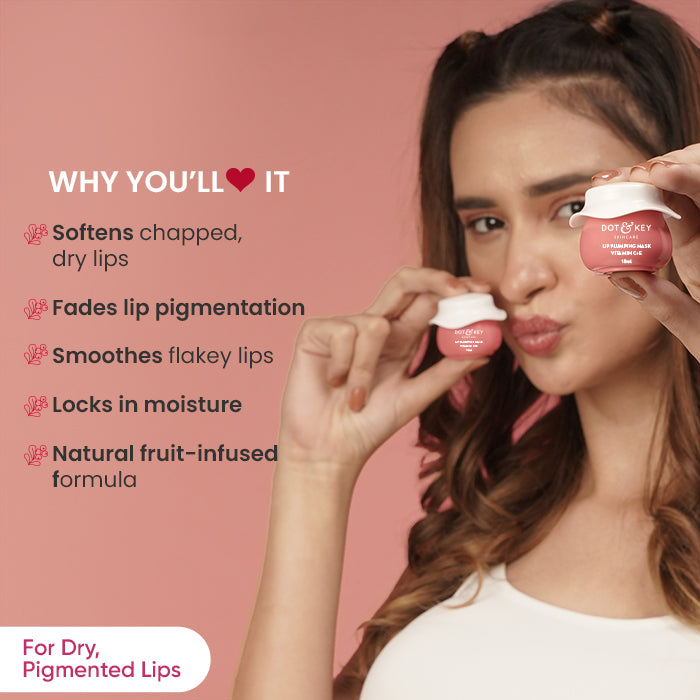 Lip Plumping Mask with Vitamin C + E Lip Plumping Mask with Vitamin C + E