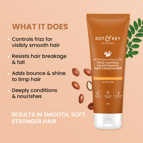 Moringa & Argan Frizz Control Hair Conditioner