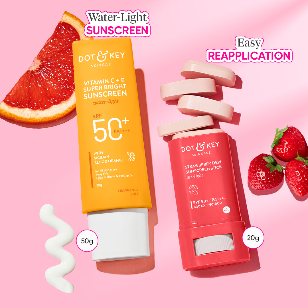 Lightweight Sunscreen Combo – Dot & Key