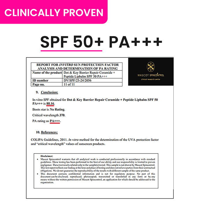Ceramide + Peptide Lip Balm SPF 50 PA+++