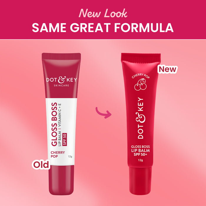 Vitamin C + E Gloss Boss Lip Balm In-Vivo Tested SPF 50+ PA+++ Vitamin C + E Gloss Boss Lip Balm In-Vivo Tested SPF 50+ PA+++