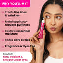 Pomegranate + Retinol Eye Cream for Dark Circles