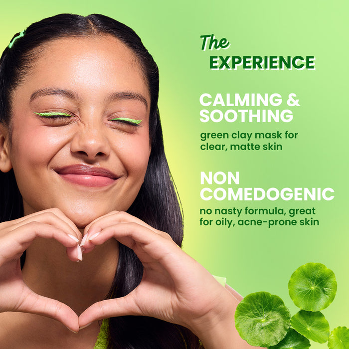 Cica & Salicylic French Green Clay Face Mask