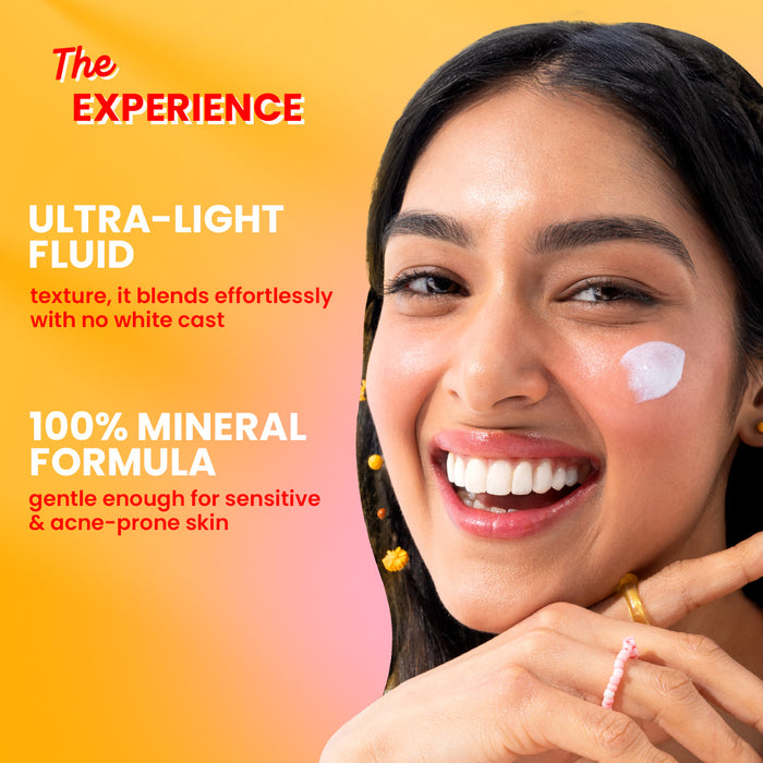 Vitamin C + E 100% Mineral Sunscreen IN-VIVO tested SPF 50+, PA++++