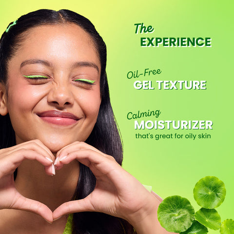 Cica + Niacinamide Oil-Free Gel Moisturizer For Face