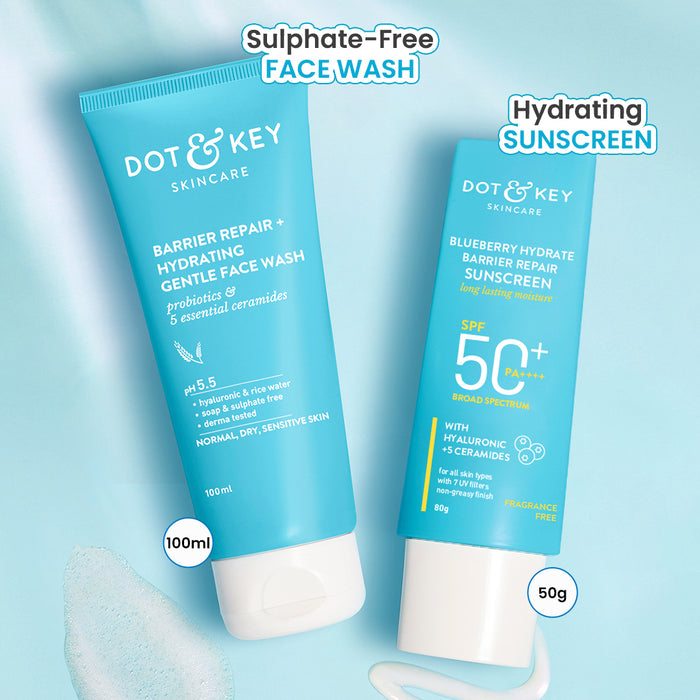 Cleanse + Protect Skincare Combo