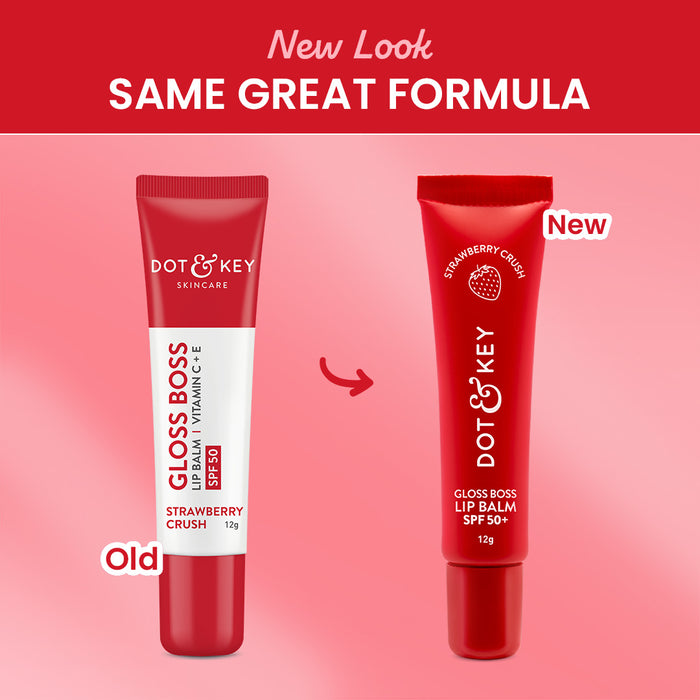 Vitamin C + E Gloss Boss Lip Balm In-Vivo Tested SPF 50+ PA+++ Vitamin C + E Gloss Boss Lip Balm In-Vivo Tested SPF 50+ PA+++